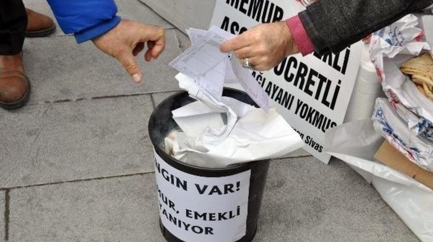 Sivas&rsquo;ta Kamu-sen&rsquo;den Zam Eylemi