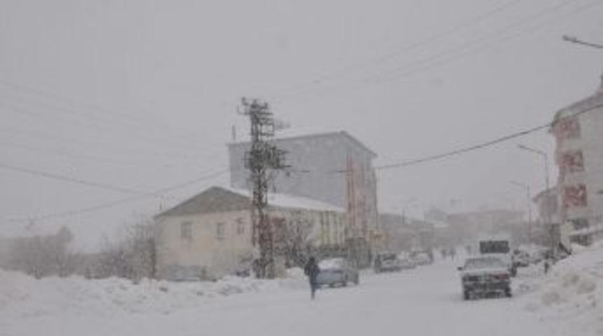 Sincik&rsquo;te Kar Yağışı Hayatı Olumsuz Etkiliyor