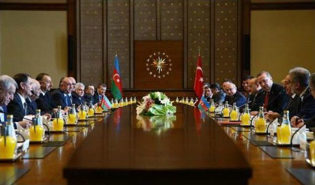 Cumhurbaşkanı Erdoğan : Azerbaycan Ile Askerî, Siyasi, Ticari, Kültürel Ve Eğitim Alanlarındaki Ilişkilerimizi Daha Ileri Taşıyacağız