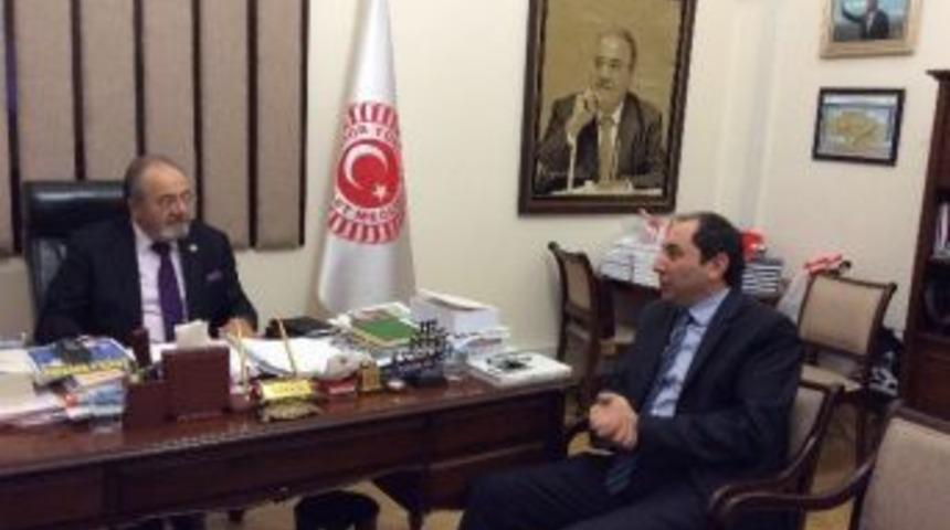 Rekt&ouml;r Alkan&rsquo;dan Uslu&rsquo;ya Ziyaret