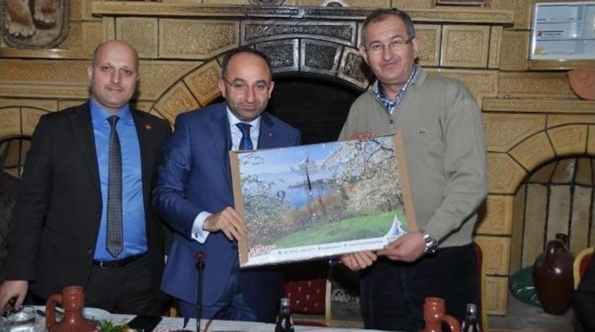 Gazeteciler Cemiyeti Başkanları, &Uuml;z&uuml;lmez&rsquo;in Konuğu Oldu