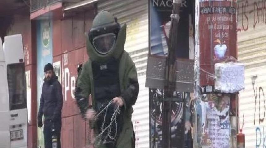 Okmeydanı'nda Ş&uuml;pheli Paket