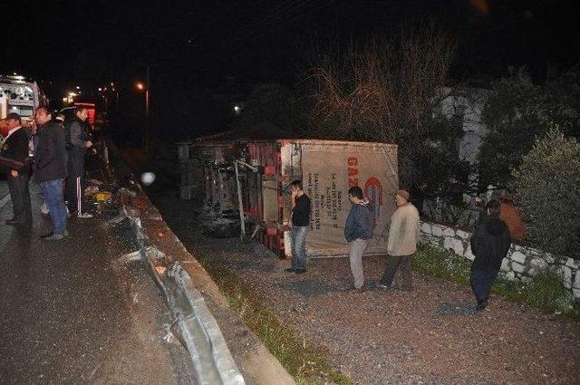 Yatağan’da Trafik Kazası: 1 Yaralı