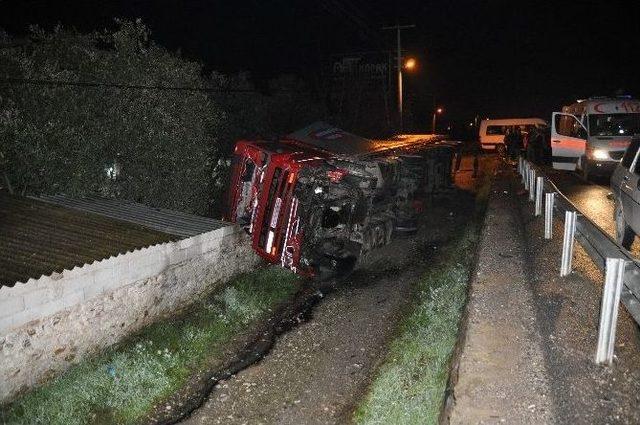 Yatağan’da Trafik Kazası: 1 Yaralı