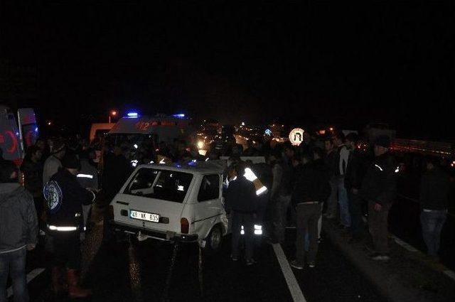 Yatağan’da Trafik Kazası: 1 Yaralı