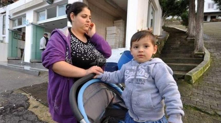 Minik Ali, Uçuruma Düşmekten Son Anda Kurtuldu