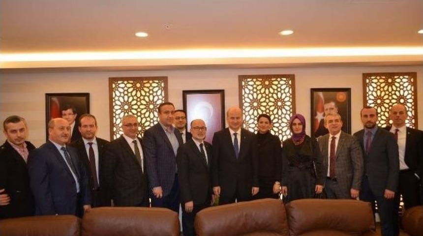 Osmangazi İl&ccedil;e Y&ouml;netiminden Cemalettin Torun&rsquo;a &lsquo;hayırlı Olsun&rsquo; Ziyareti