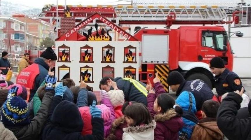 Minikler İtfaiyeyi Tanıdı