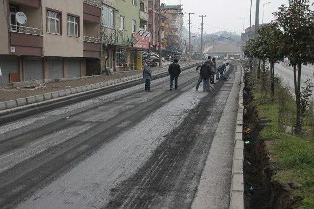 Asfalt Söküldü, Yeniden Yapılacak