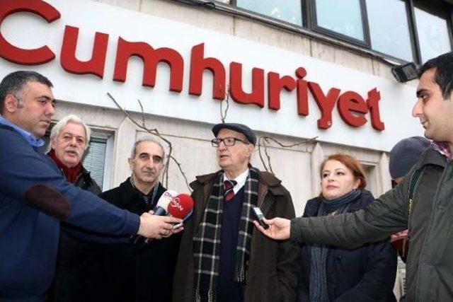 Tgc Başkanı Olcayto Cumhuriyet Gazetesi'ni Ziyaret Etti