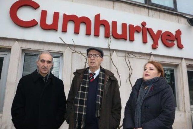 Tgc Başkanı Olcayto Cumhuriyet Gazetesi'ni Ziyaret Etti