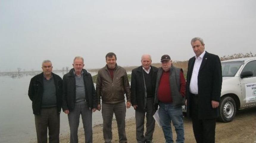 Uluabat G&ouml;l&uuml; &Ccedil;evresinde Su Baskını