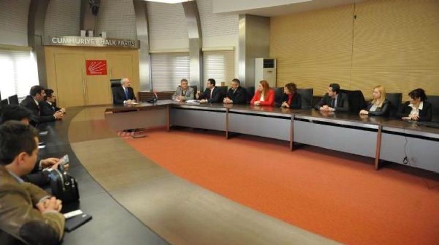 Tmmob &Ccedil;evre M&uuml;hendisleri Odası &Uuml;yeleri Kılı&ccedil;daroğlu'nu Ziyaret Etti