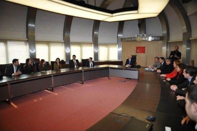 Tmmob &Ccedil;evre M&uuml;hendisleri Odası &Uuml;yeleri Kılı&ccedil;daroğlu nu Ziyaret Etti 1