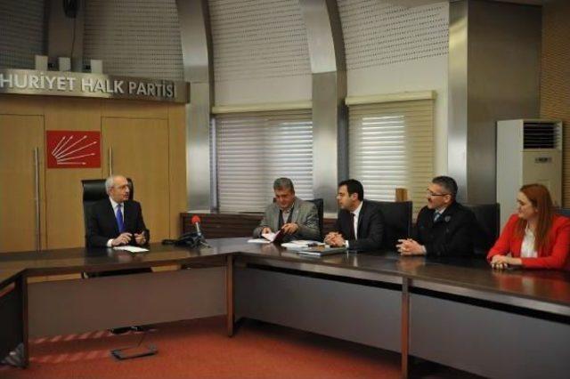 Tmmob &Ccedil;evre M&uuml;hendisleri Odası &Uuml;yeleri Kılı&ccedil;daroğlu nu Ziyaret Etti 3