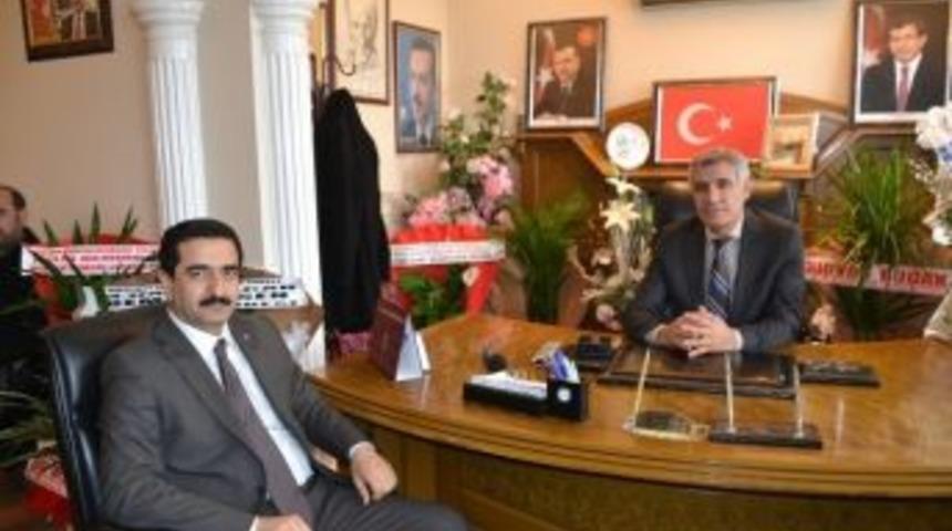 Taşkın&rsquo;dan Ak Parti&rsquo;ye Ziyaret