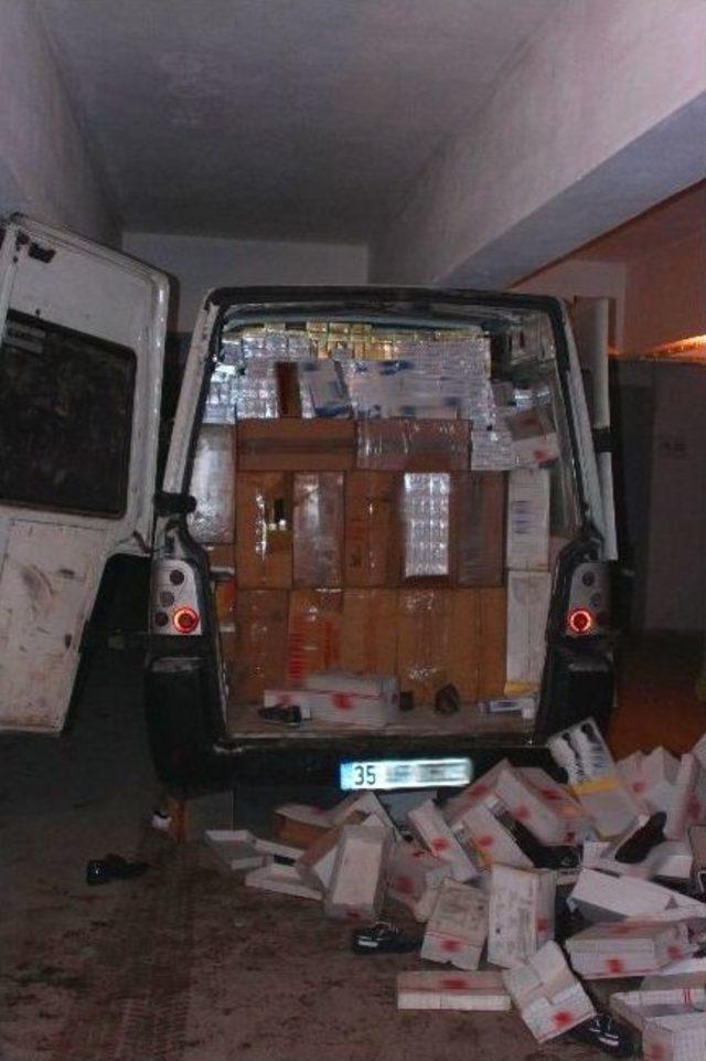 Erzincan’da 71 Bin 500 Paket Kaçak Sigara Ele Geçirildi