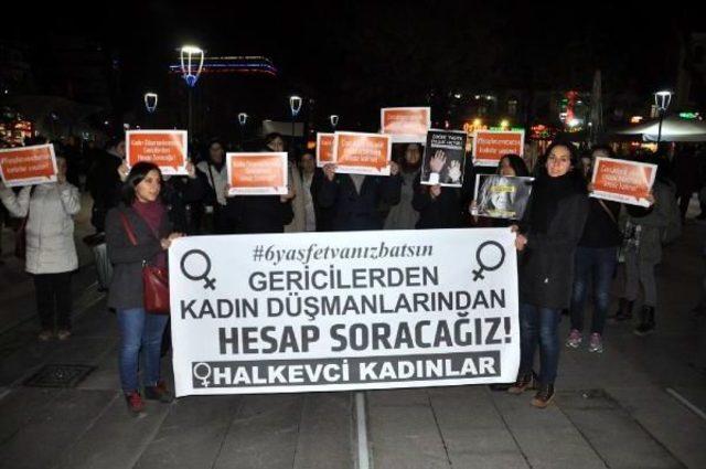 Trabzon'da Kadınlardan Nurettin Yıldız’A Tepki Eylemi