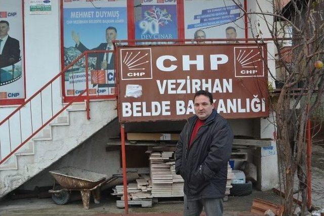 Chp Bayıköy Belde Başkanlığı Binasının Harabeye Döndüğü İddiası