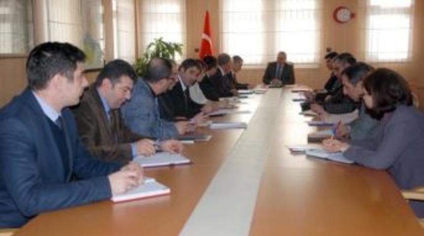 Proje İzleme Toplantısı Yapıldı