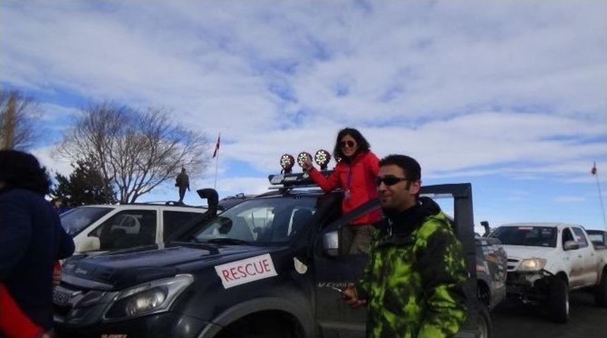 Off Road Sporcuları Şehitliği Ziyaret Etti