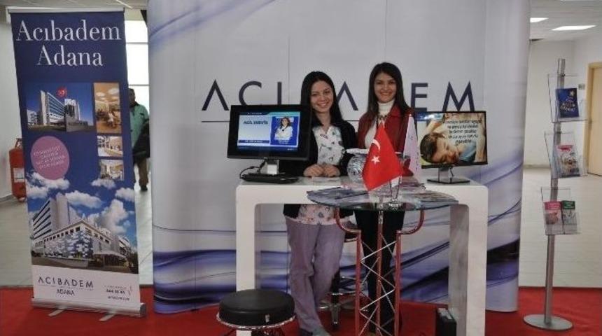 Acıbadem Adana Hastanesi Kitap Fuarı&rsquo;na Sağlık Hizmeti Sunuyor