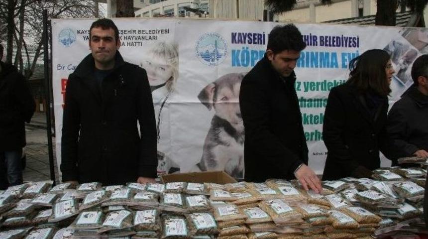 Sokak Hayvanları İ&ccedil;in Mama Dağıtıldı