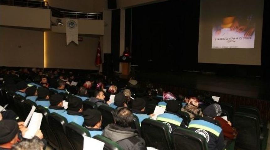 Odunpazarı Belediyesi İş&ccedil;ilerine İş G&uuml;venliği Etiğimi