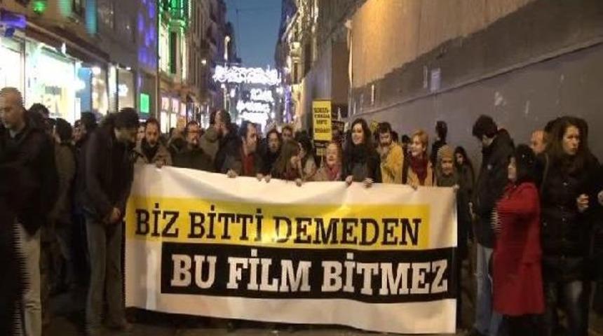 Beyoğlu'nda "emek" Protestosu