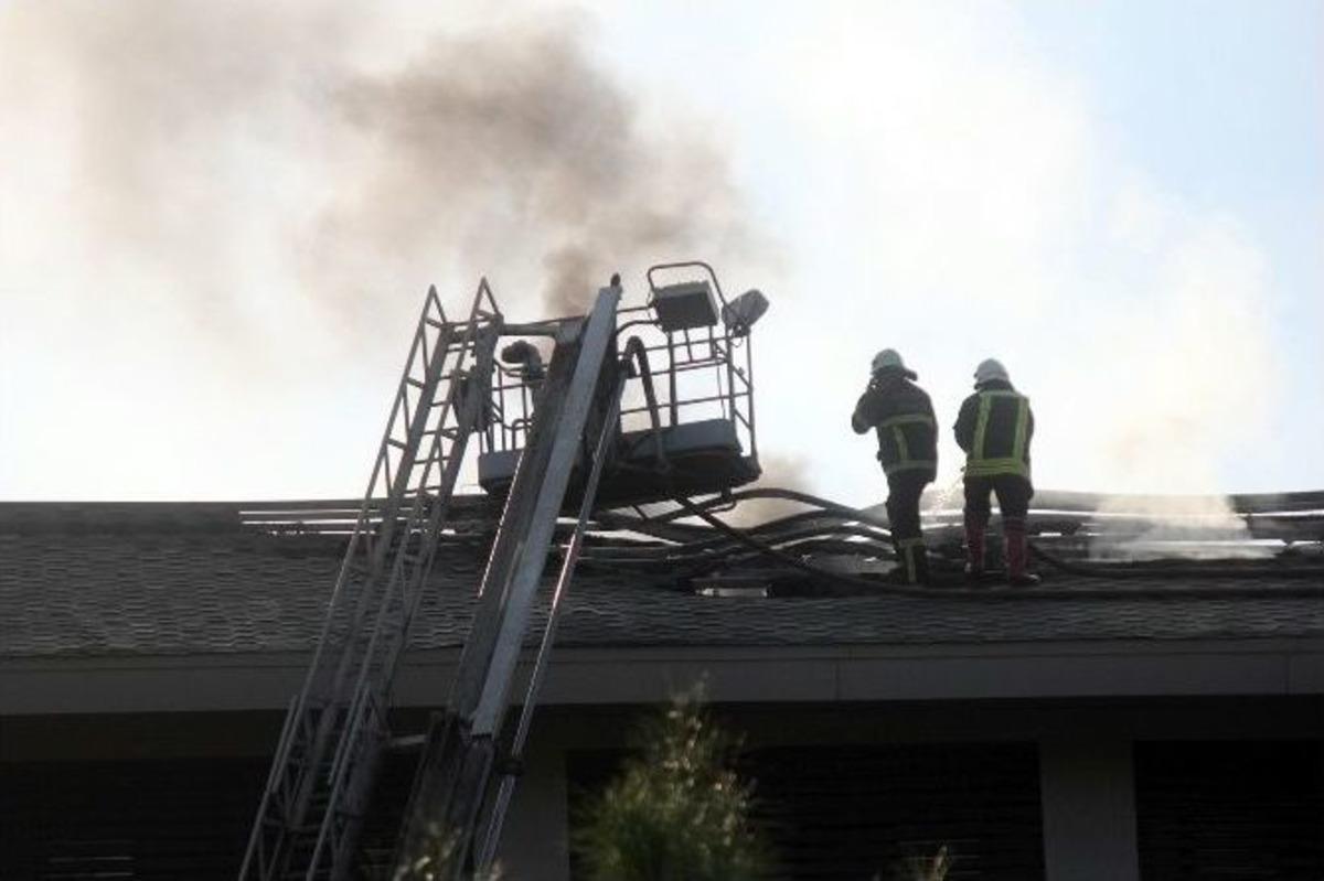 Antalya&rsquo;da 5 Yıldızlı Otelde Yangın