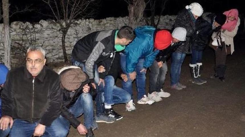 Edirne'de 28 Ka&ccedil;ak Yakaladı