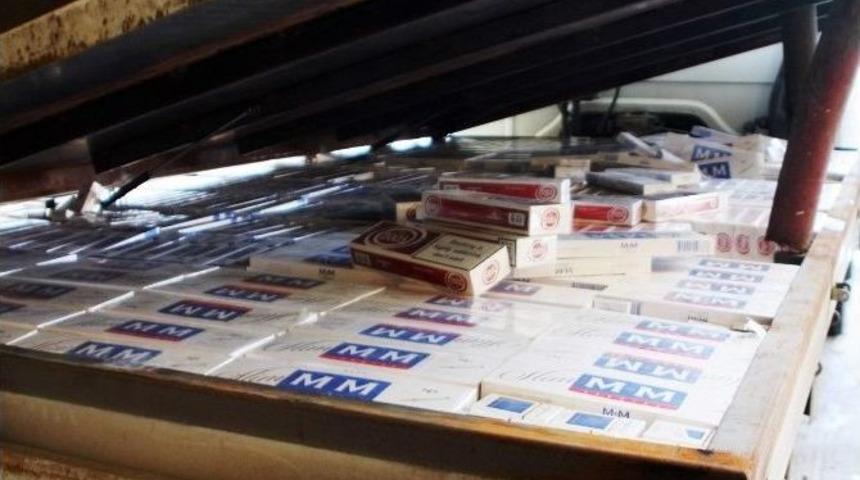 Yozgat Emniyeti 12 Bin 510 Paket Ka&ccedil;ak Sigara Yakaladı