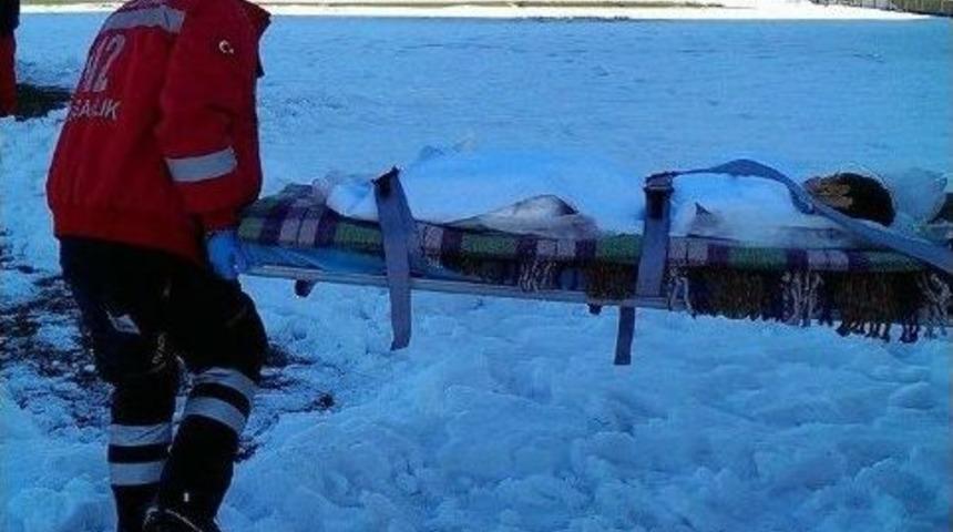 Yaralanan &Ccedil;ocuk Ambulans Helikopterle Hastaneye Kaldırıldı