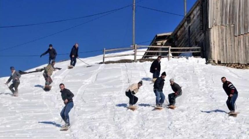 Ka&ccedil;kar Dağları'nda Lazboard Heyecanı