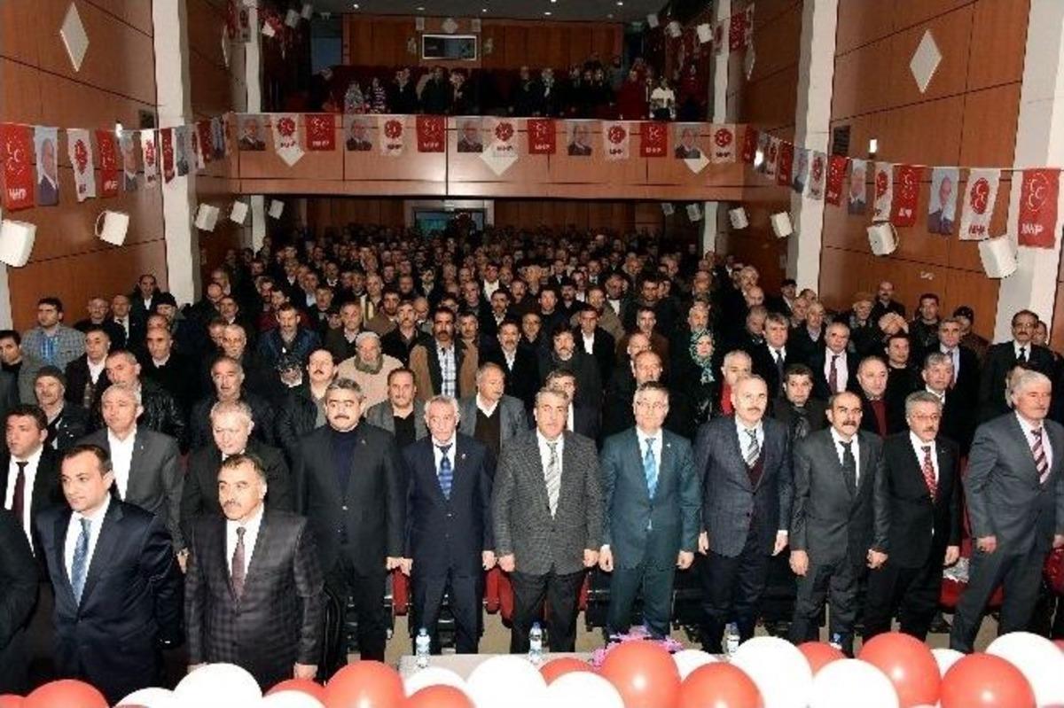 G&uuml;m&uuml;şhane Mhp İl Kongresi Yapıldı