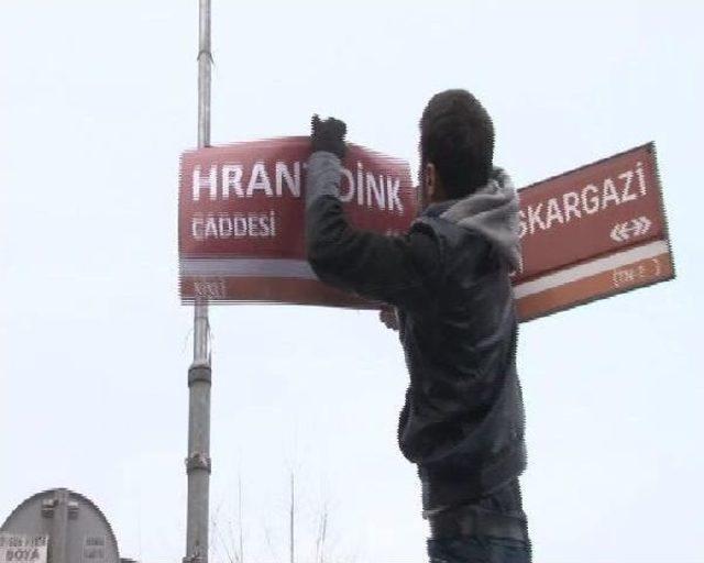 Şişli'de Hrant Dink'i Anma Yürüyüşü...