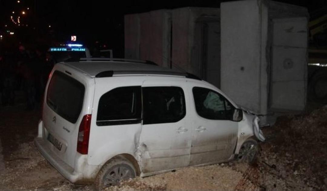 Gaziantep&rsquo;te Trafik Kazası: 5 Yaralı