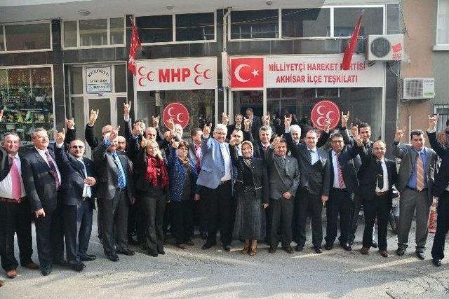 Mhp Akhisar İlçe Teşkilatı Seçim Startını Verdi