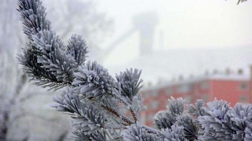 Erzurum&rsquo;da D&uuml;şen Kırağı