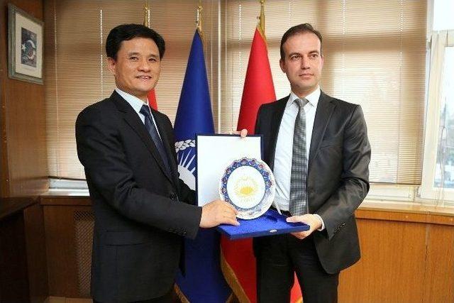 Şanghay&rsquo;dan, Zabıtaya Anlamlı Ziyaret 2