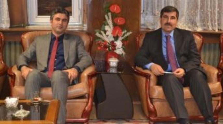 M&uuml;steşar Yardımcısı Demirci&rsquo;den Başkan Asya&rsquo;ya Ziyaret