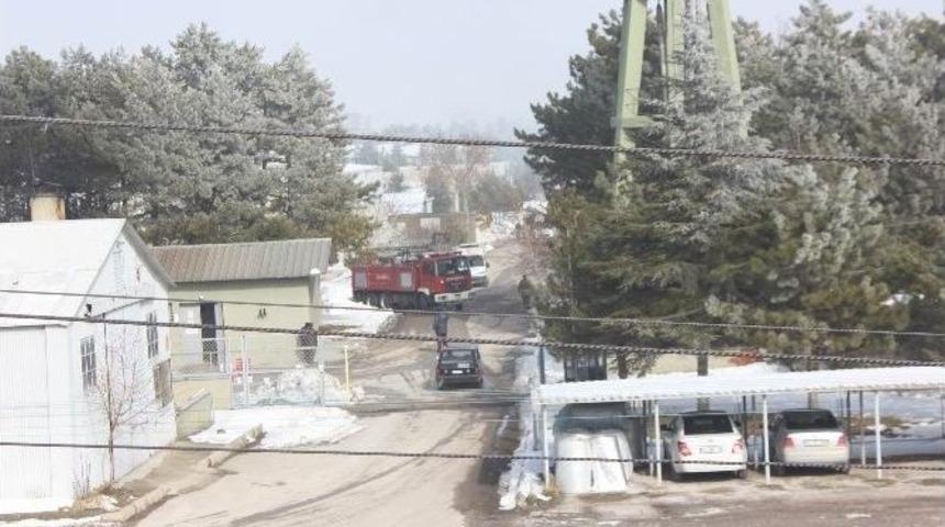 Askeri Kışlada Yangın