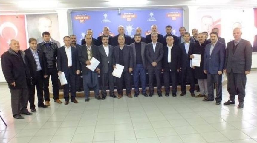 Ak Parti&rsquo;de Belde Teşkilat Başkanları Belirlendi