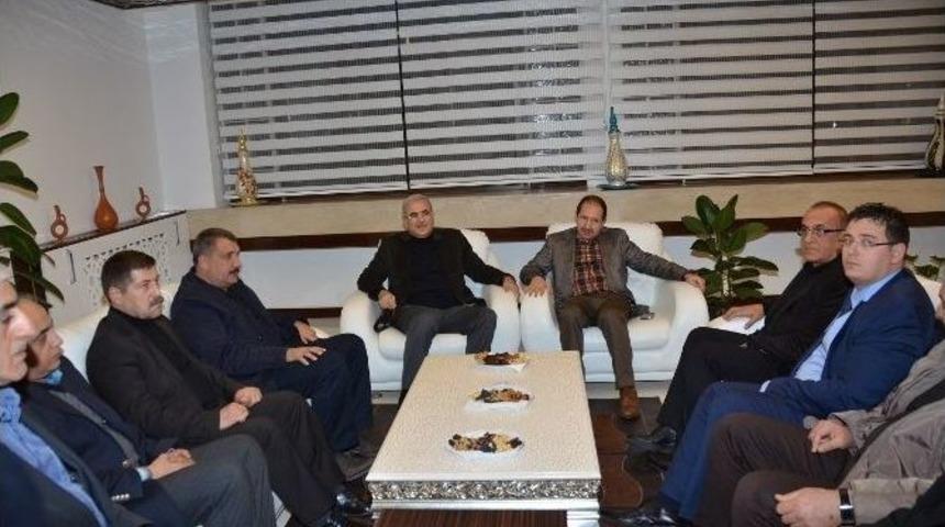 Milletvekilleri &Ouml;z Ve Fındıklı, Başkan G&uuml;rkan&rsquo;ı Ziyaret Etti