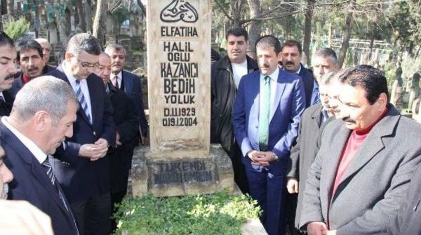 Kazancı Bedih Mezarı Başında Anıldı