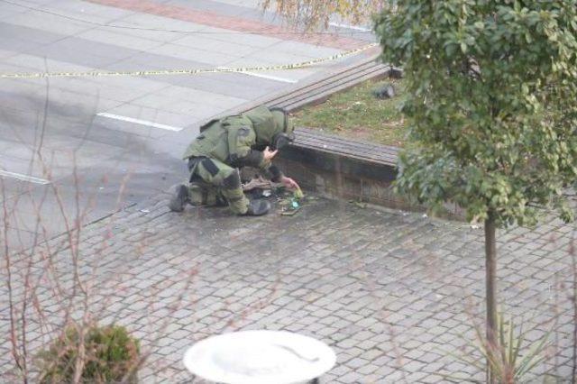 Trabzon da Şüpheli Çanta Alarmı 2