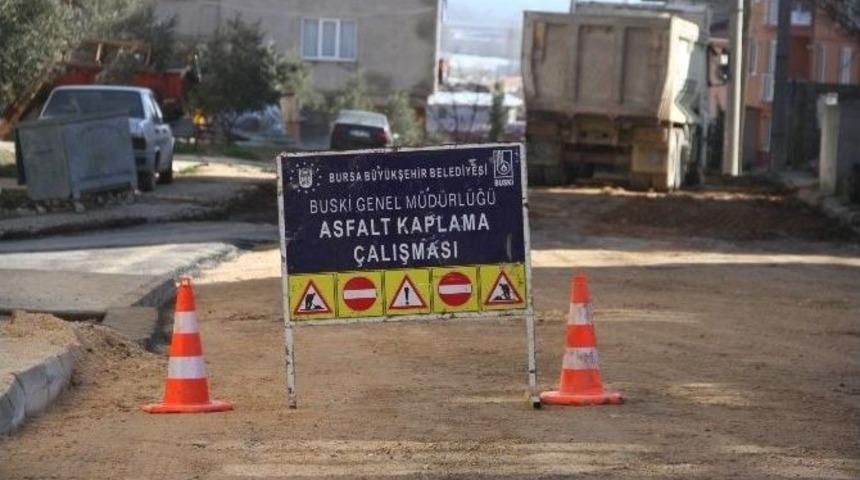 Orhangazi&rsquo;de Asfalt &Ccedil;alışmaları Başladı