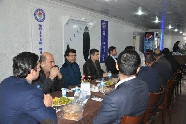 Silopi Eğitim Bir-sen &Uuml;yeleri Kaynaşma Yemeğinde Bir Araya Geldi 1