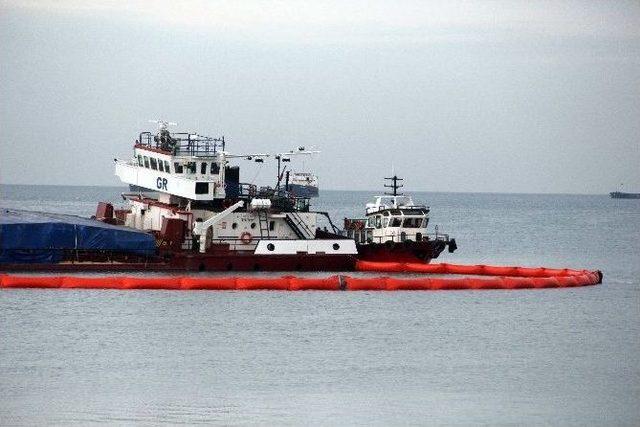 Karaya Oturan Gemiyi Kurtarma &Ccedil;alışması 1