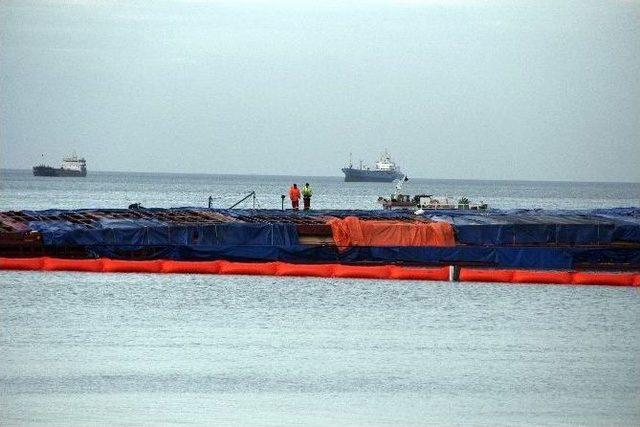 Karaya Oturan Gemiyi Kurtarma &Ccedil;alışması 2